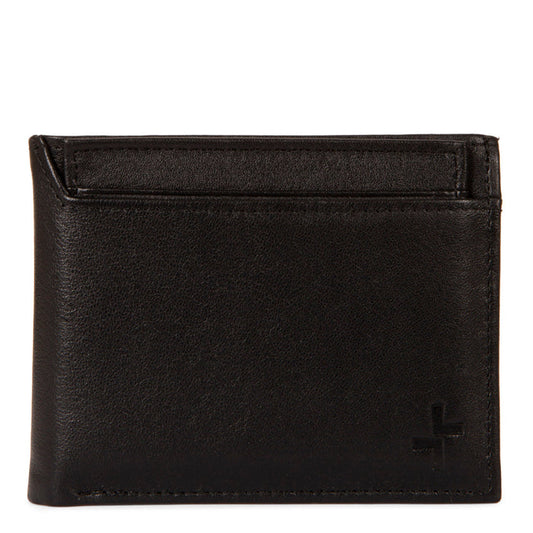 Leather RFID Flip-Up Wing Wallet - Bentley