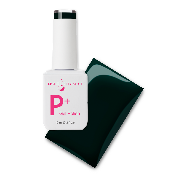 Light Elegance P+ Soak-Off Color Gel Polish - Green with Envy