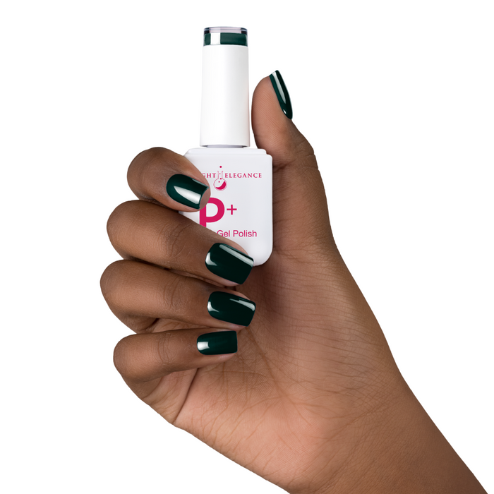 Light Elegance P+ Soak-Off Color Gel Polish - Green with Envy