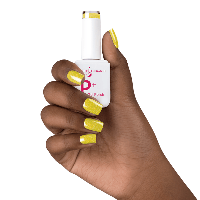 Light Elegance P+ Soak-Off Glitter Gel Polish - Good Vibrations