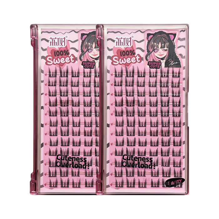 Lishu Cat Ears Natural Photogenic Flase Eyelashes T4592