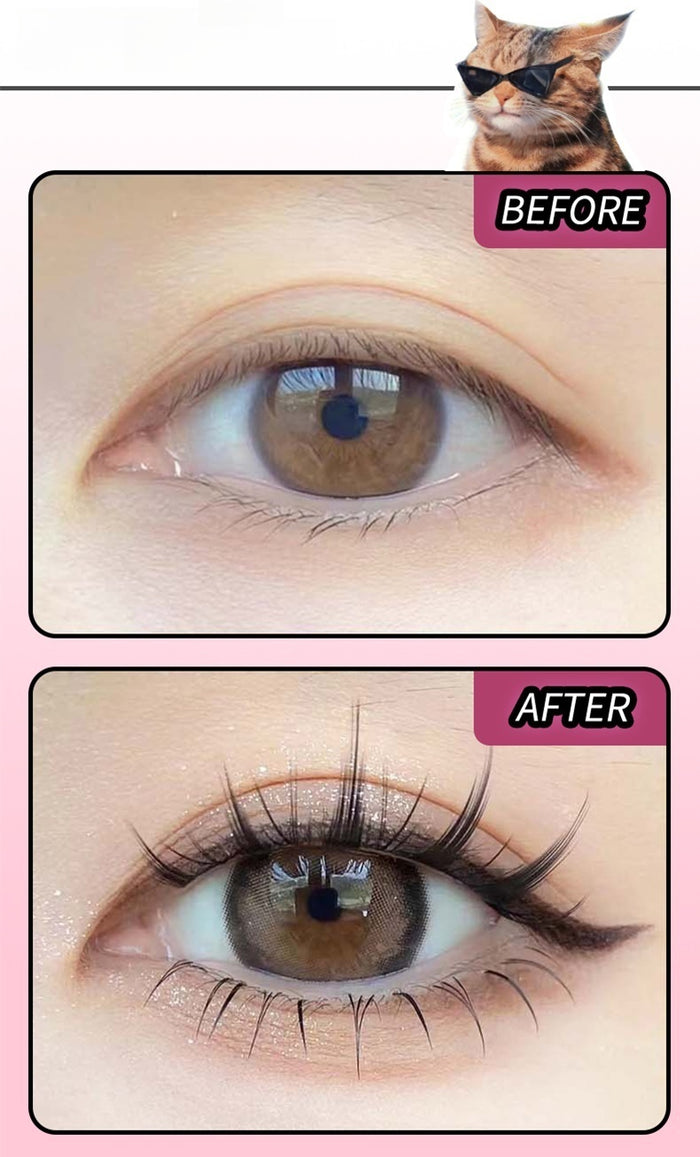 Lishu Cat Ears Natural Photogenic Flase Eyelashes T4592
