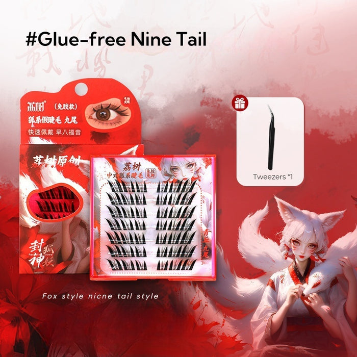 #Glue-free Nine Tail (Tweezers)