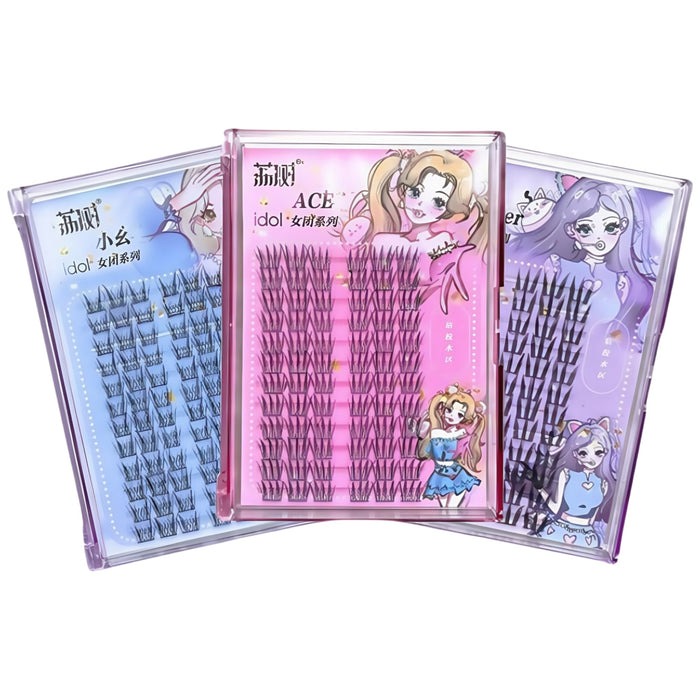 Lishu Missy Idol Collection Glue-free Natural Flase Eyelashes T4578