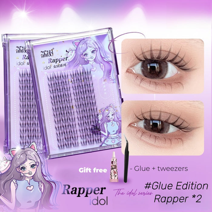 #Glue Edition Rapper *2 (Glue + tweezers)