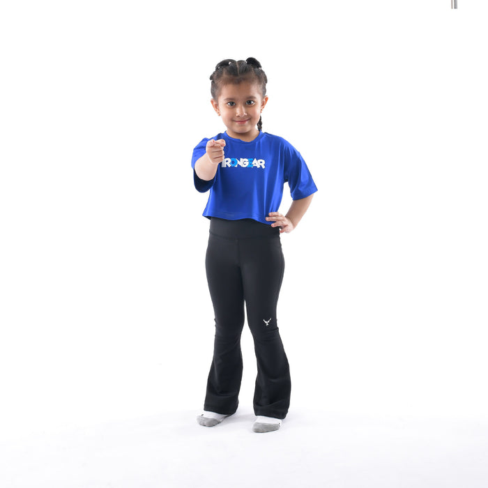 Little High-Rise Flare Leggings - IRONGEAR Fitness