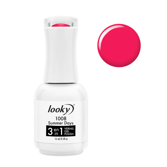 Looky Vernis Gel 3 en 1 #1008 Summer Days (Collection Fête Foraine)