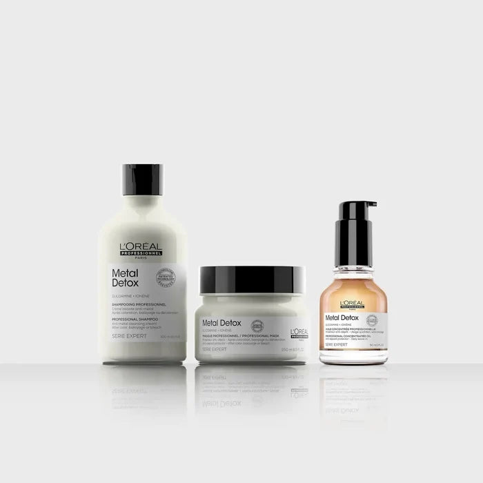 L'Oréal Professionnel Metal Detox Mask 250ml | Deep Nourishing Anti-Metal Hair Mask