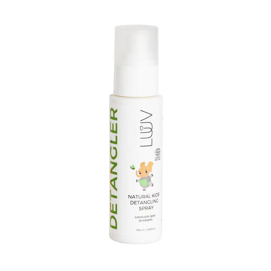 LUUV Natural Kids Detangling Spray - purškiklis plaukų iššukavimui vaikams