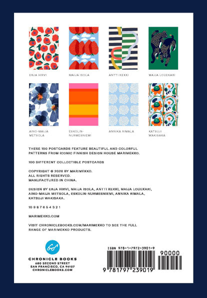 Marimekko Postcard Set