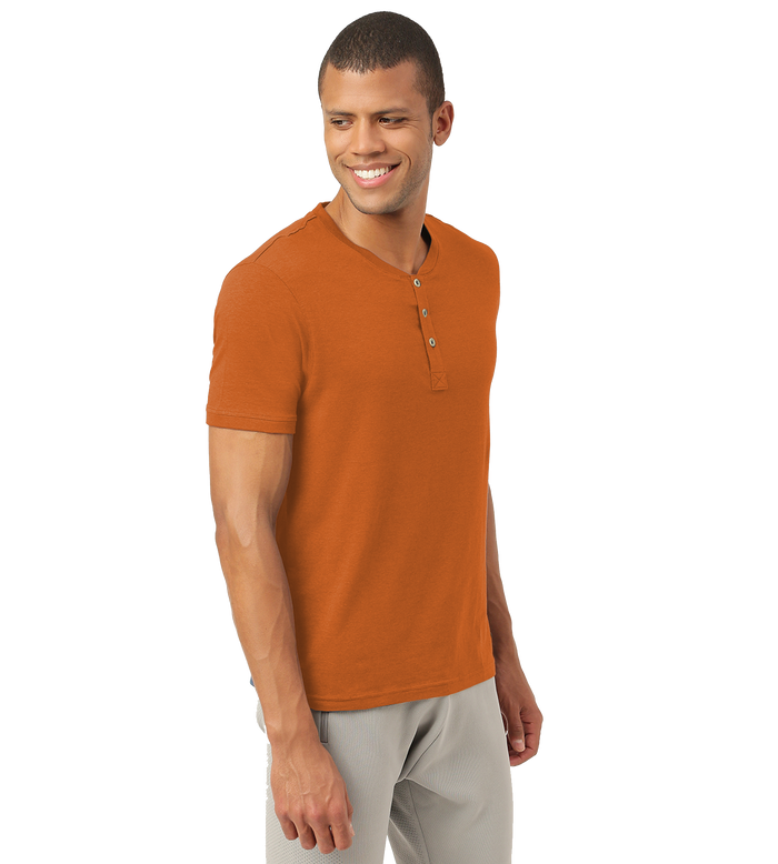 Medallion Gold Henley 2.0 - Half Sleeves (Pack Of 1)