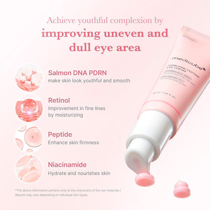 Medicube PDRN Pink Peptide Eye Cream 1.01oz/ 30ml
