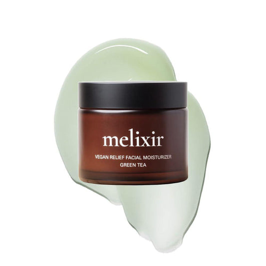 Melixir Vegan Green Tea Relief Facial Moisturizer 80 mL