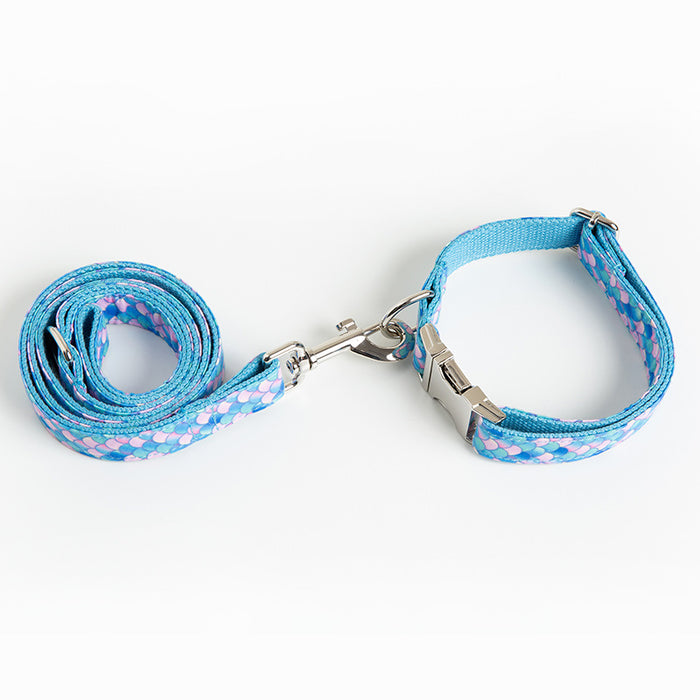 Mermaid Pet Collar Dog Leash