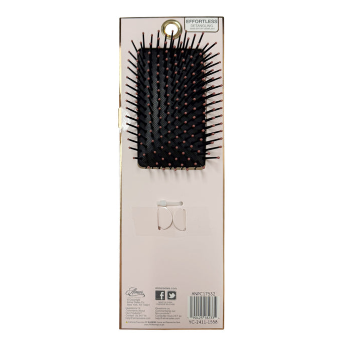 MHB Paddle Inlay Hair Brush Rose Gold