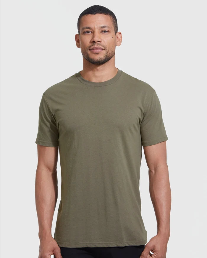 Military Green Crew Neck T-Shirt True Classic