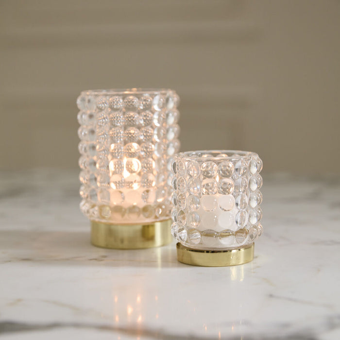 Millay Glass Tea Light Candle Holder