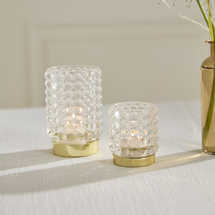 Millay Glass Tea Light Candle Holder
