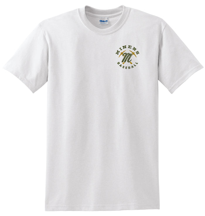 Miners Basic Small Logo Tee- Matte or Glitter