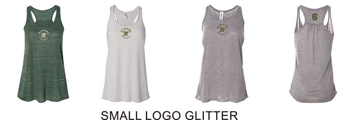Miners Flowy Tank- 3 designs- Matte or Glitter