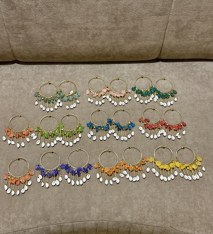 Mini Kalira Favours, Pack of 10 Pairs Mixed Colours