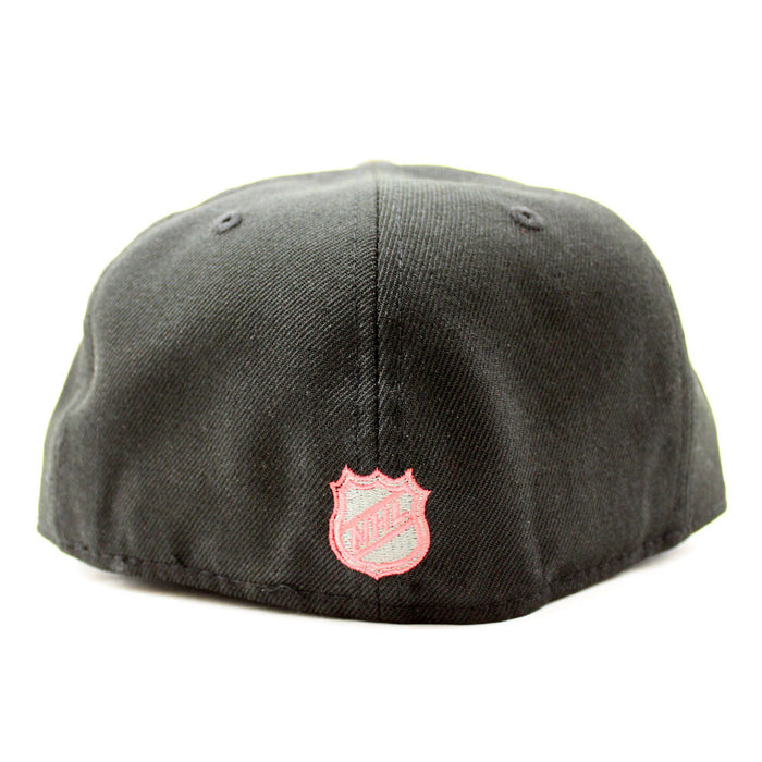 MINNESOTA WILD New Era 59Fifty Fitted Hat (Black Lava Red Gray)