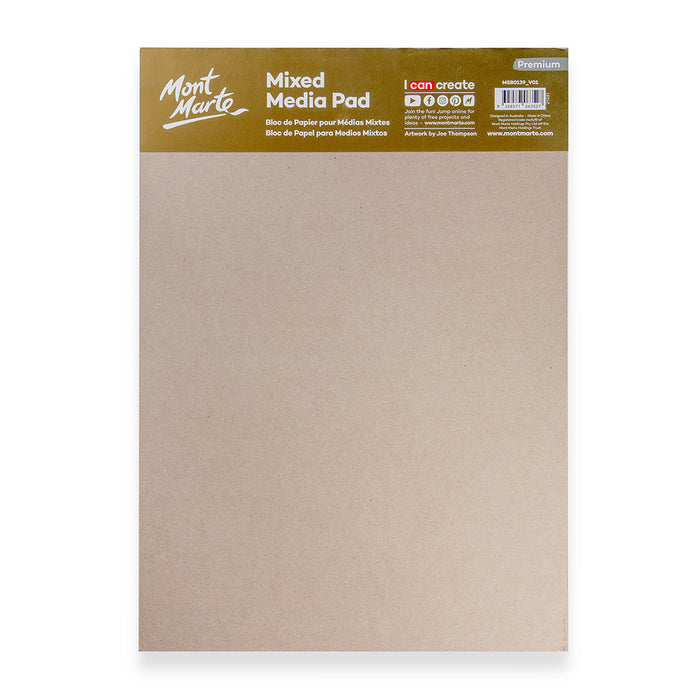 Mixed Media Pad Premium 300gsm A3 15 Sheets