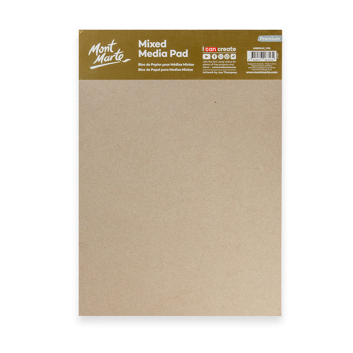 Mixed Media Pad Premium 300gsm A4 15 Sheets