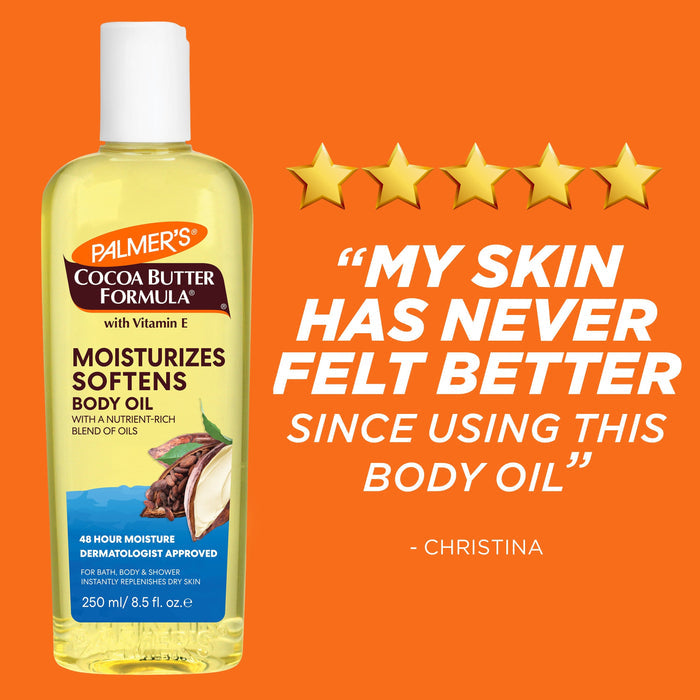 Moisturizing Softens Body Oil 250ml