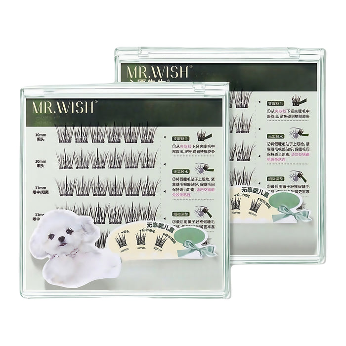Mr.Wish Modern Time & Animal Collection Glue-free Flase Eyelashes T4579