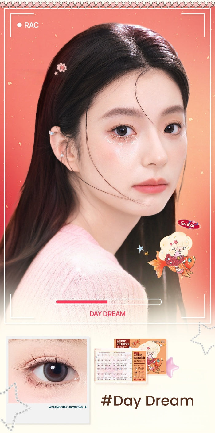 MR.WISH Wish Star Collection Natural Glue-free Lower False Eyelashes T5652
