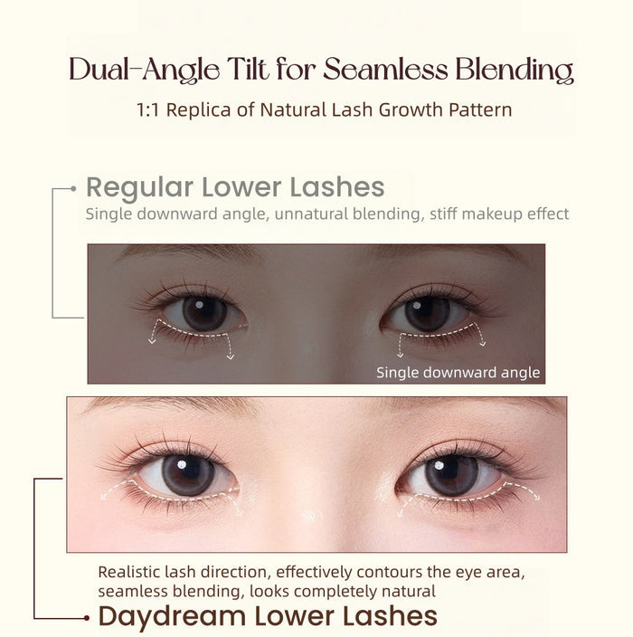 MR.WISH Wish Star Collection Natural Glue-free Lower False Eyelashes T5652
