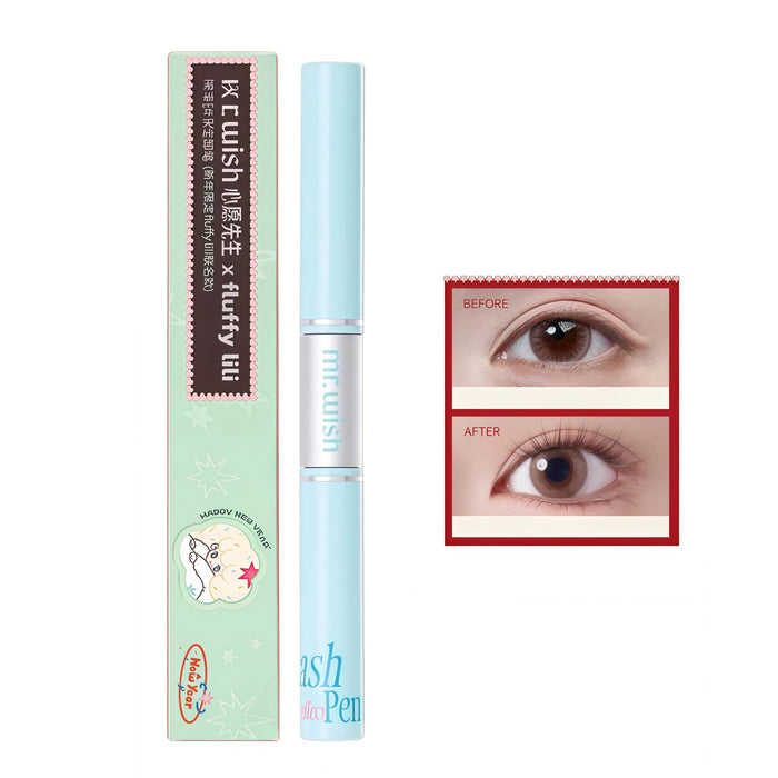MR.WISH X Fluffy Lili Double-head Eyelash Primer & Remover Pen T5736