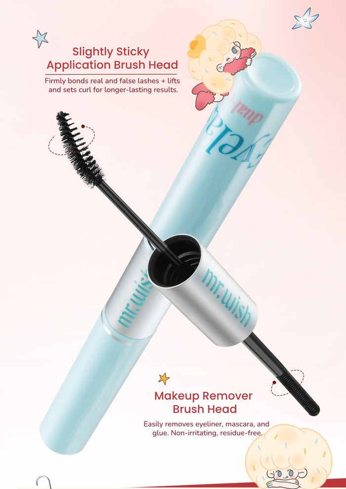 MR.WISH X Fluffy Lili Double-head Eyelash Primer & Remover Pen T5736