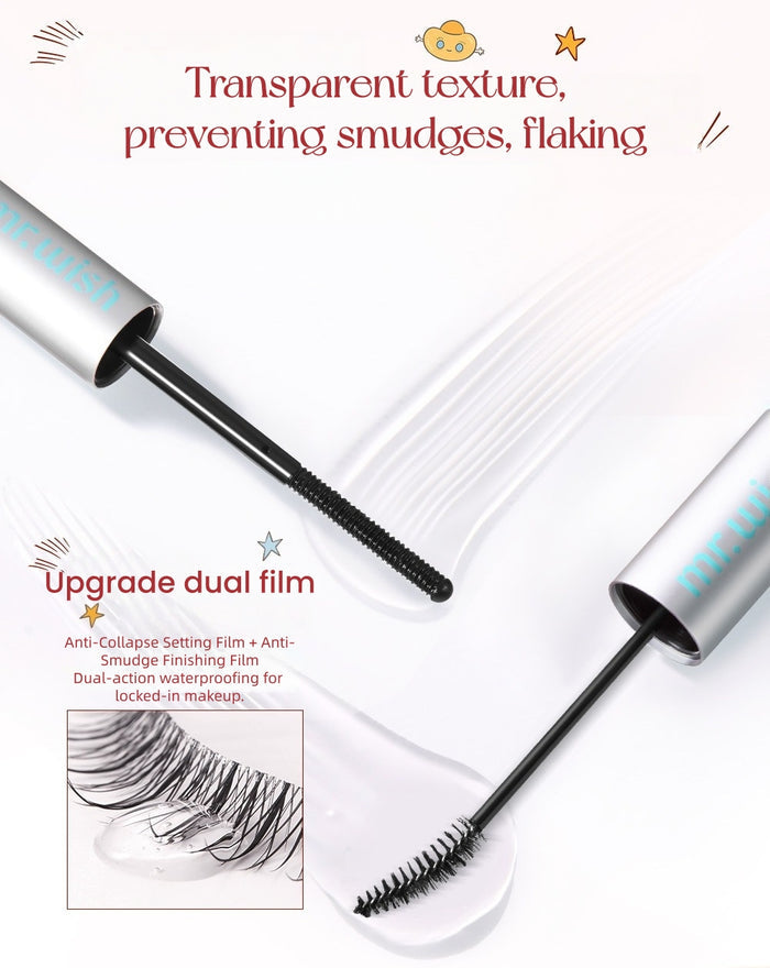 MR.WISH X Fluffy Lili Double-head Eyelash Primer & Remover Pen T5736