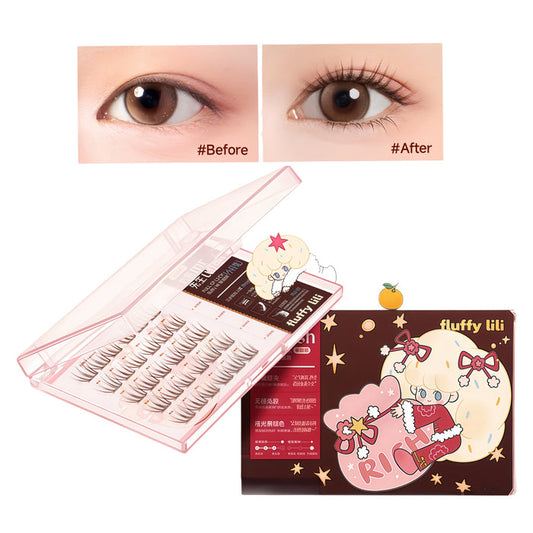 MR.WISH X Fluffy Lili Natural Glue-free False Eyelashes T5653