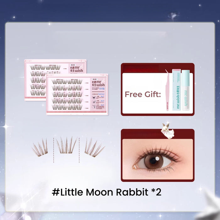 #Little Moon Rabbit *2 (With Tweezers)