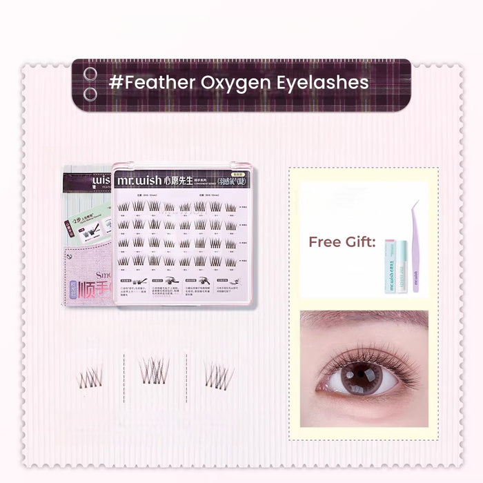 #Feather Oxygen Eyelashes
