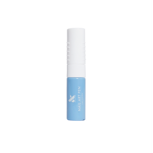 Nail Art Pen - Boost in bright cornflower blue with dual tips for easy at-home nail art and long-lasting polish by Olive and June