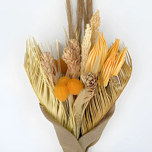 Natural Boho Dried Flower Centerpiece