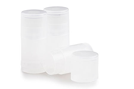 Natural Mini Lip Balm Tube & Cap Set