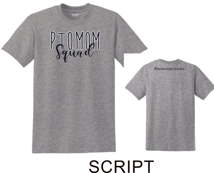 NE MVE PTO Basic SCRIPT Tee- Matte or Glitter