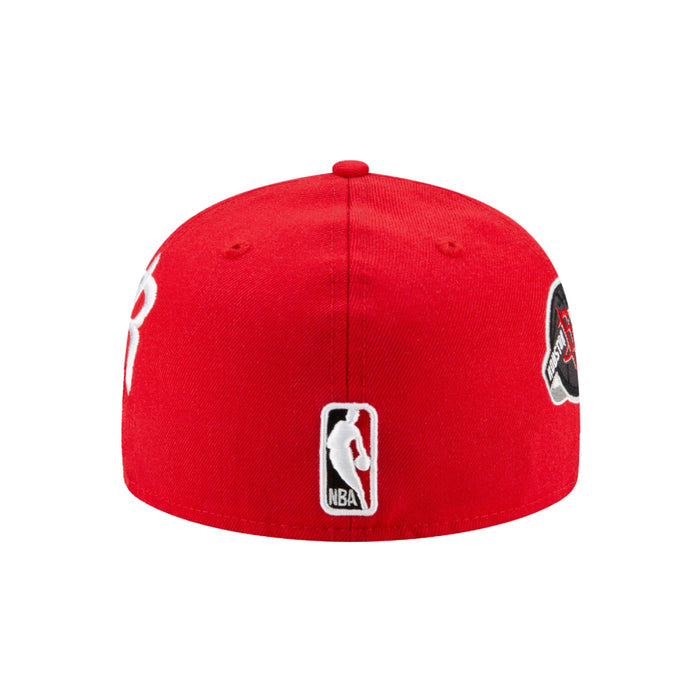 New Era Houston Rockets Icon 2.0 59FIFTY Fitted Hat Red (Size 8)