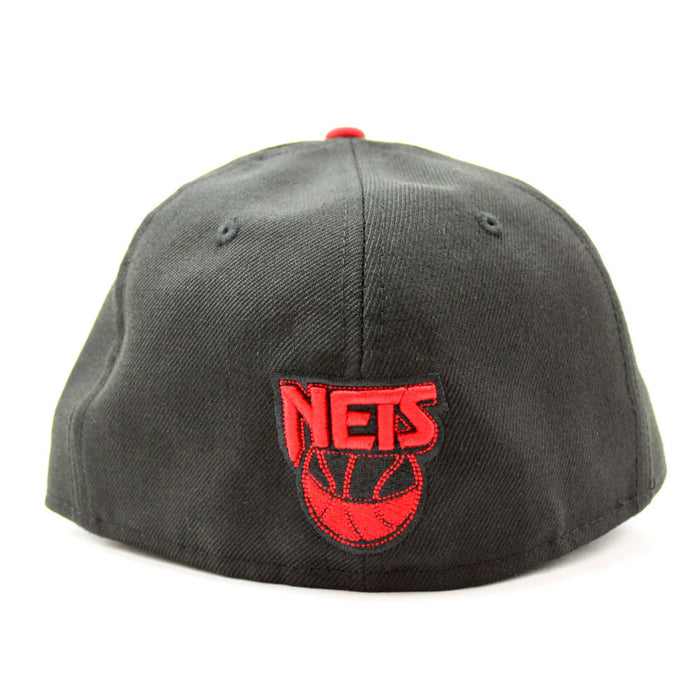 New Jersey Nets New Era 59FIFTY Fitted Hats (AIR JORDAN 11 LOW BREDS GRAY UNDER BRIM)