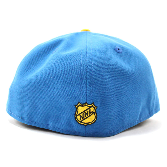 New York Islanders New Era 5950 Fitted Hats (CARDINAL BLUE YELLOW)