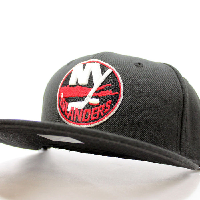 New York Islanders New Era 59FIFTY Fitted Hat (Black Red)