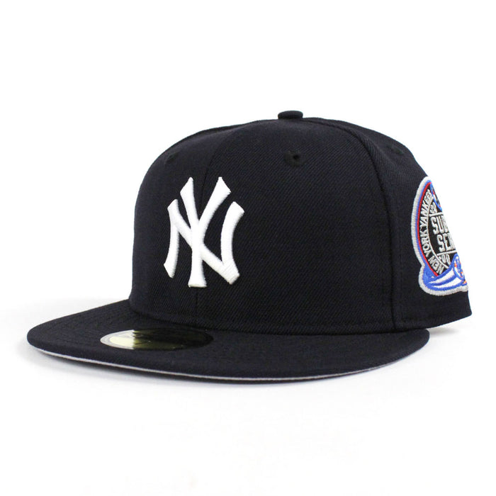 New York Yankees SUBWAY SERIES New Era 59Fifty Fitted Hats (Navy GRAY UNDER BRIM)