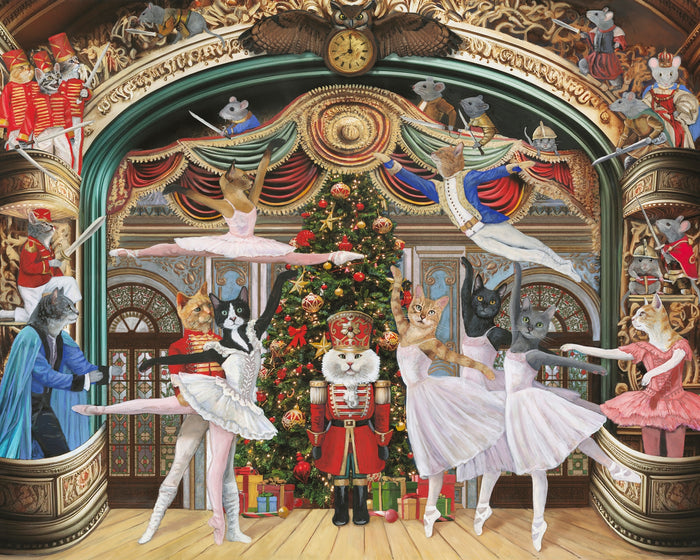Nutcracker Kitties | 1,000 Piece Jigsaw Puzzle