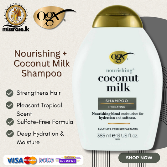 OGX Nourishing + Coconut Milk Shampoo
