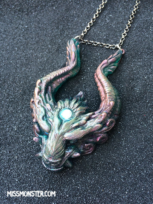 OLD GUARD PENDANT- BLUES AND PURPLES